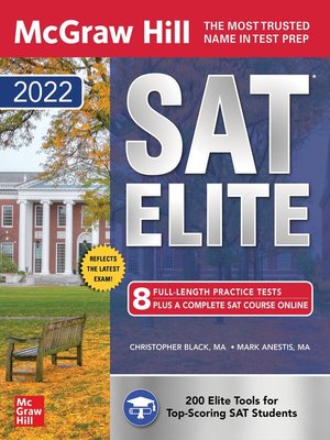 McGraw-Hill Education SAT Elite 2022 - ebook